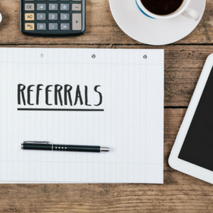 Ask for referrals