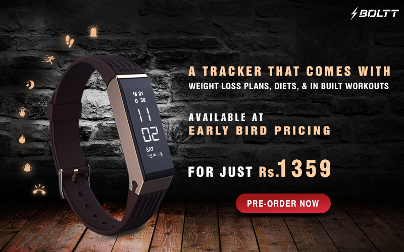 Boltt wearable Banner