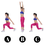 10 Minute Core Workout For A Fitter New You! - Jump or Split Lunges
