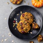 Chewy Pumpkin Cranberry Cookies