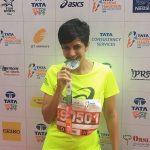 Mandira Bedi - after a marathon