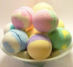 bathbomb rainbow